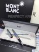 Perfect Replica New Style MontBlanc Writers Edition Rollerball Pen Silver Pen (2)_th.jpg